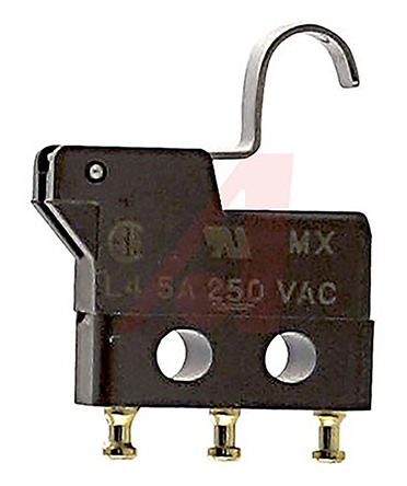 Honeywell Roller Lever Micro Switch, Solder Terminal, 5 A, SP-CO