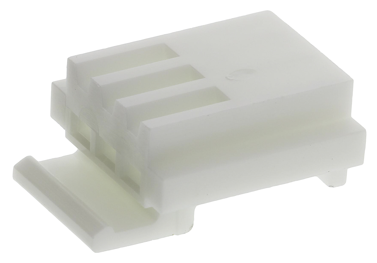 JST, NH Female Connector Housing, 2.5mm Pitch, 3 Way, 1 Row