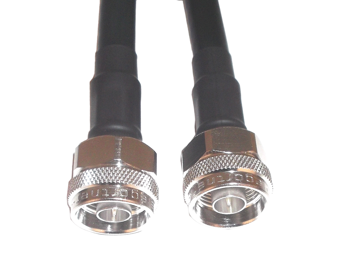 Telegartner L09999 Series, 2000 mm, RG213 Coaxial, Terminated 50 Ω
