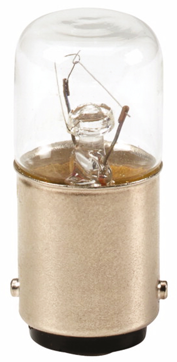 Eaton Incandescent Clear Bulb, BA15d 12 V