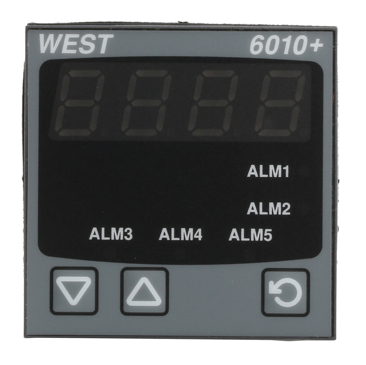 West Instruments 6010 LED Process Indicator for RTD, Thermocouples, 45mm x 45mm