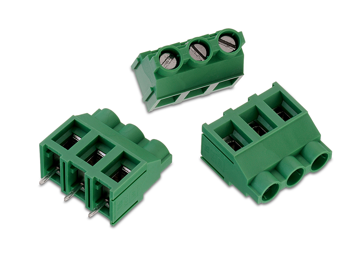 Wurth Elektronik 2184 Series PCB Terminal Block, 3-Contact, 7.62mm Pitch, Through Hole Mount, 1-Row, Solder Termination