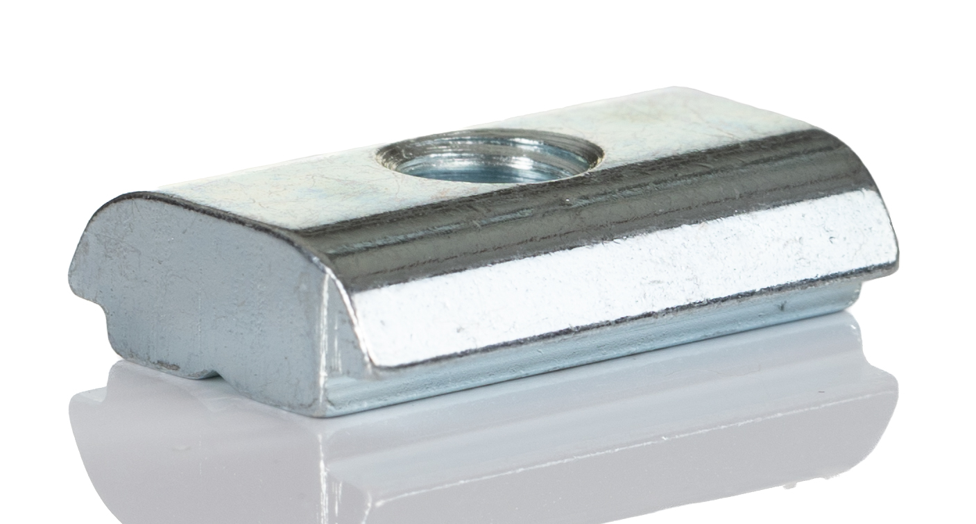 Bosch Rexroth M6 Sliding Block, Swivel-in, Connecting Component, Strut Profile 40 mm, 45 mm, 50 mm, 60 mm, Groove Size