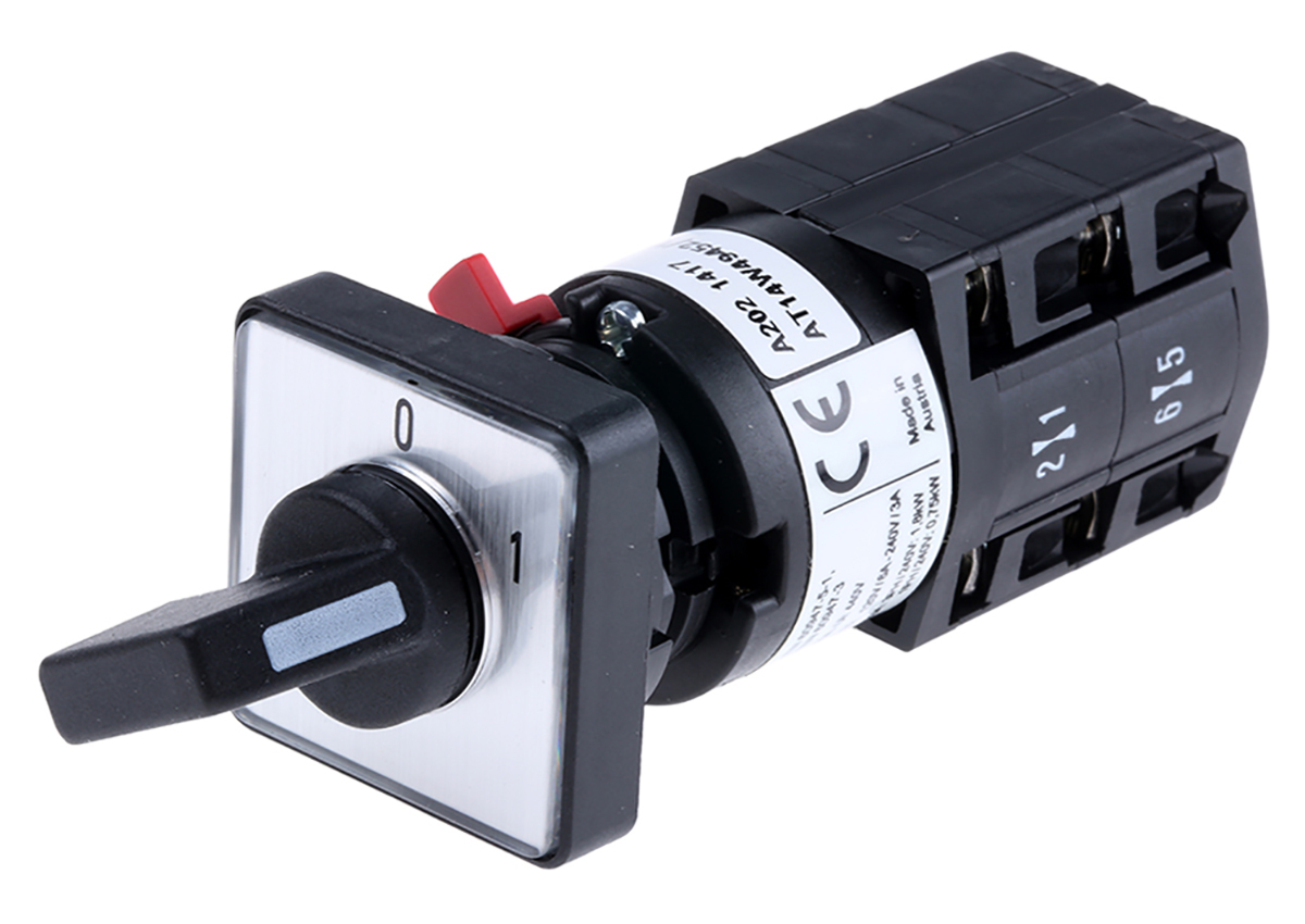 Schneider Electric Rotary Cam Switch, 10A