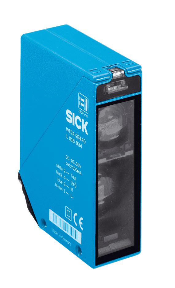 SICK Background Suppression Photoelectric Sensor, Rectangular Sensor, 1200 mm Detection Range