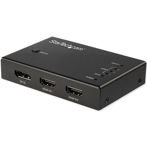 StarTech.com 4 Port 4 Input 1 Output DisplayPort, HDMI 4096 x 2160
