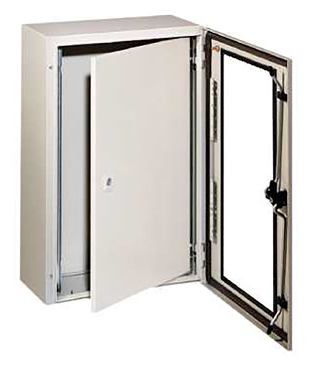 Schneider Electric PanelSeT Accessoires Series Lockable Steel RAL 7035 Inner Door, 500mm H, 400mm W, 400mm L for Use
