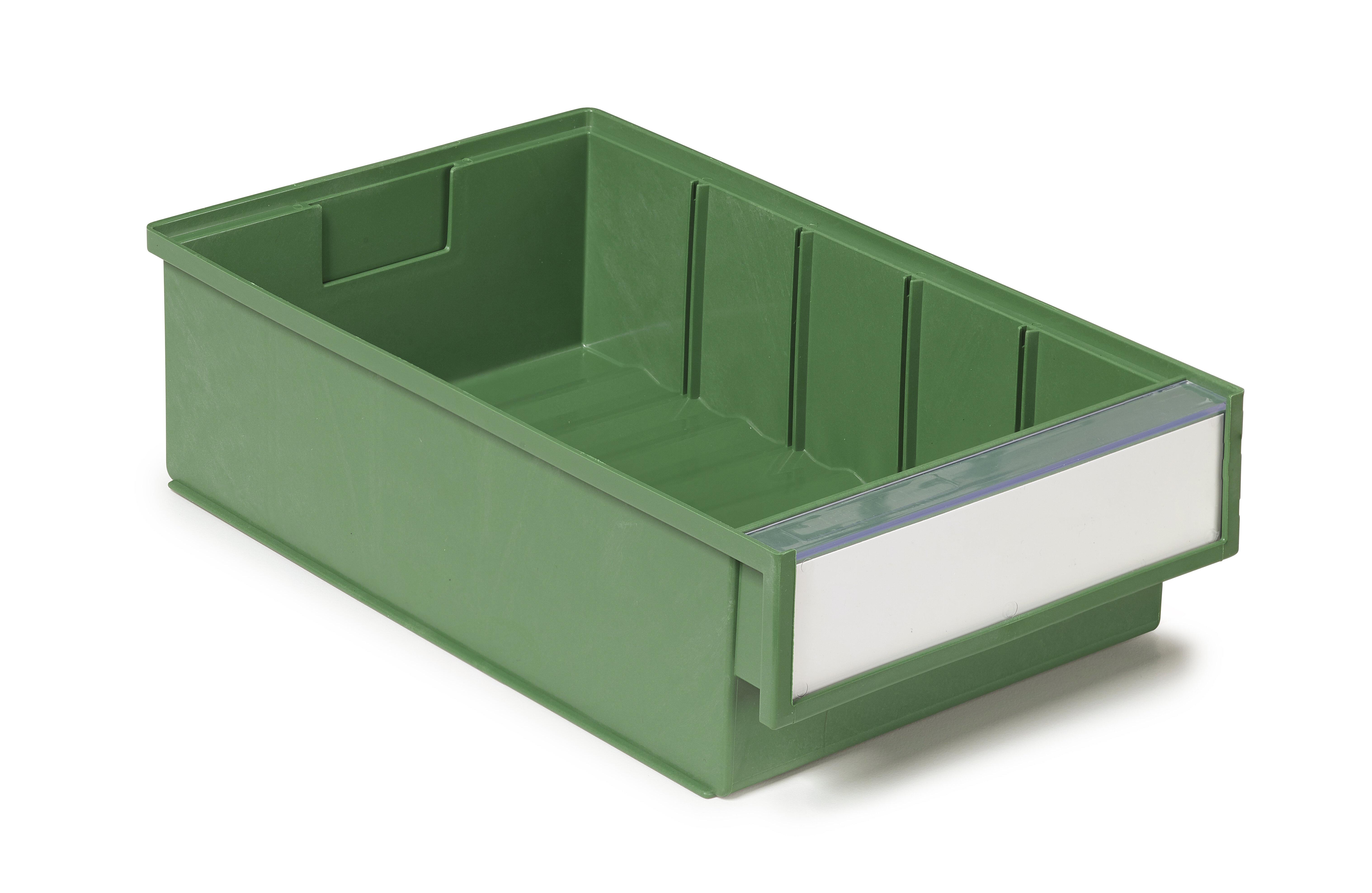 Treston Bio-Plastic Storage Bin x 186mm x 82mm, Green