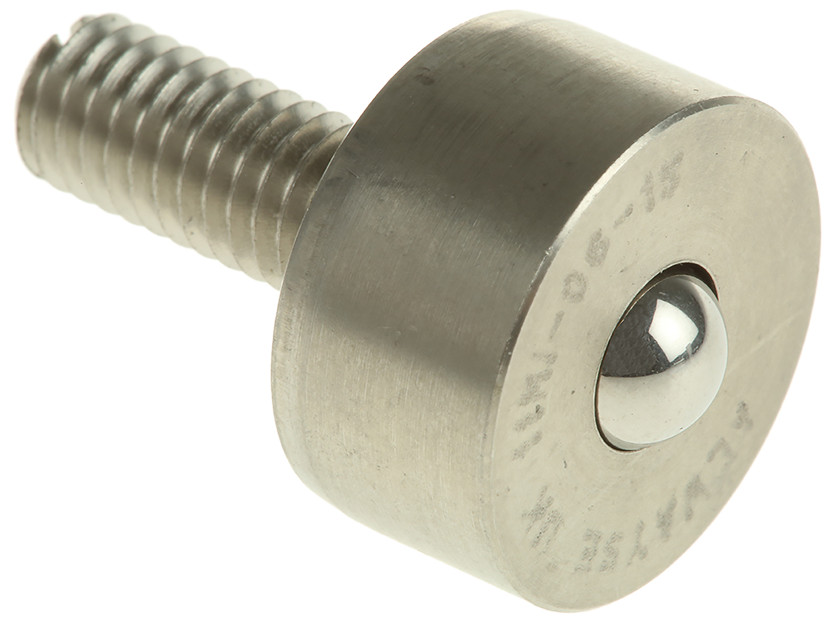 ALWAYSE Ball Transfer Unit with 6.4mm diameter Stainless Steel ball Stainless Steel ball