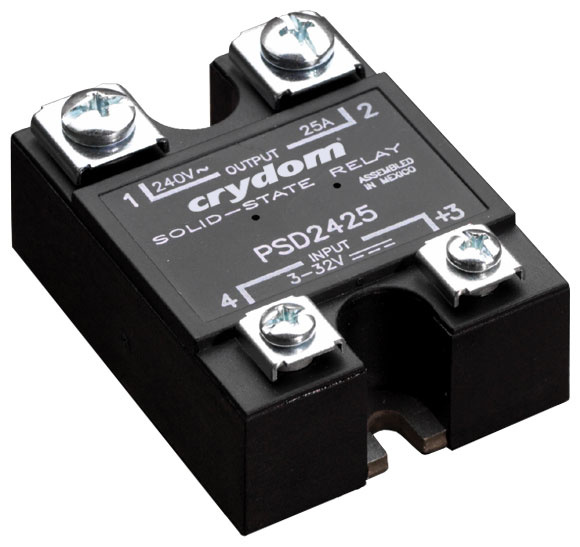 Sensata Crydom Solid State Relay, 50 A rms Load, Panel Mount, 280 V rms Load, 32 V Control