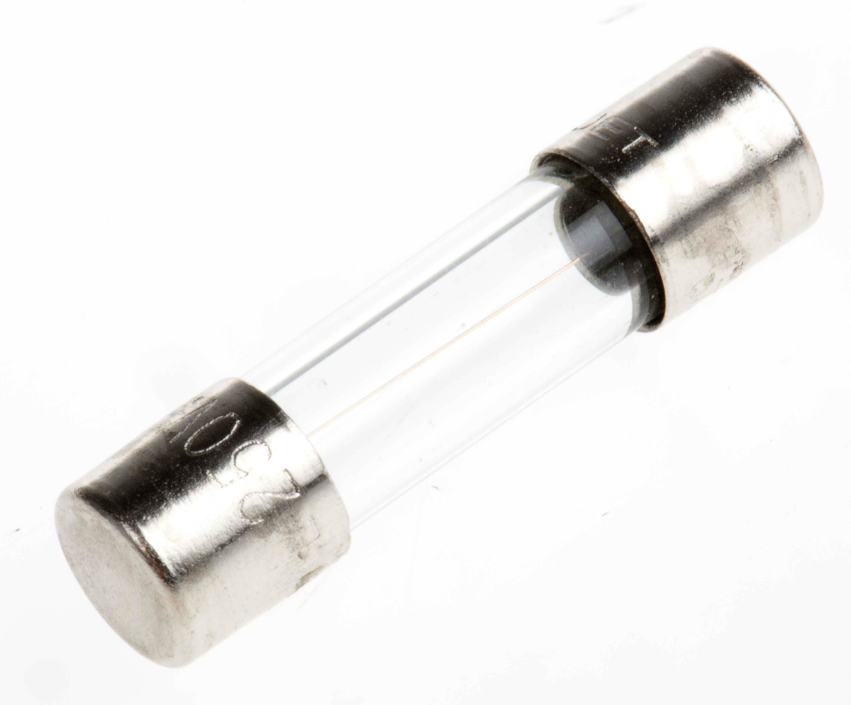 Schurter 1.6A F Glass Cartridge Fuse, 5 x 20mm