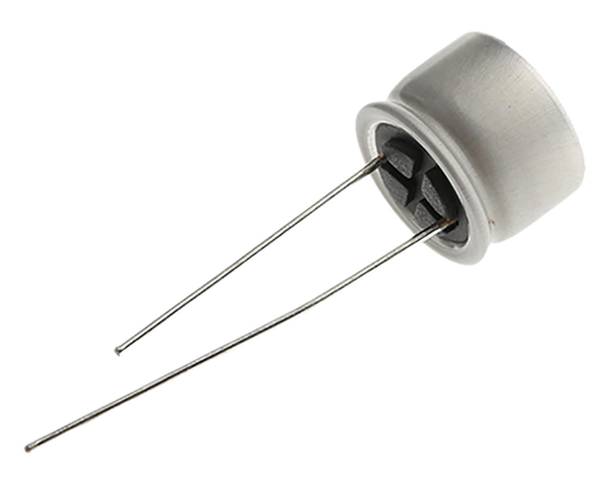 Panasonic 680μF Through Hole Polymer Capacitor, 4V dc