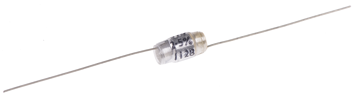 RS PRO Polystyrene Film Capacitor, 160V dc, ±2.5%, 470pF, Through Hole