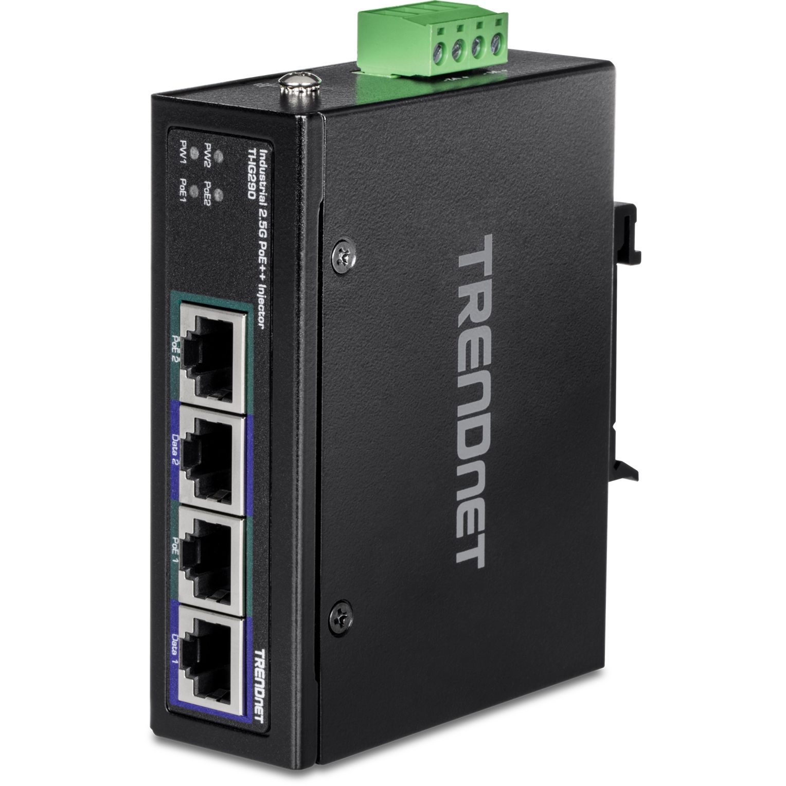Trendnet TI-IG290, Unmanaged 2 Port Gigabit Switch With PoE