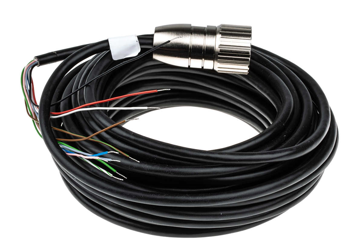 Baumer Female 12 way M23 to Female Free End Sensor Actuator Cable