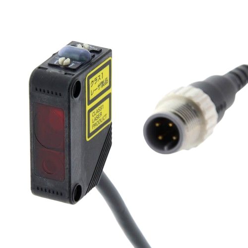 Omron Background Suppression Distance Sensor, Block Sensor, 20 mm → 300 mm Detection Range