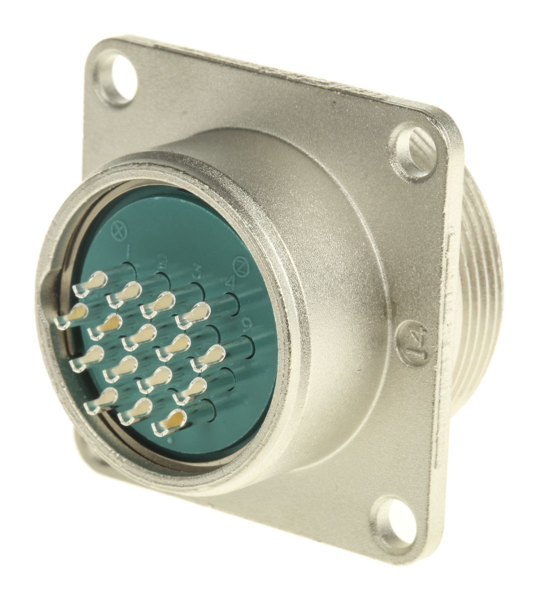 JAE Circular Connector, 16 Contacts, Panel, Miniature Connector, Socket, Female, SRCN Series