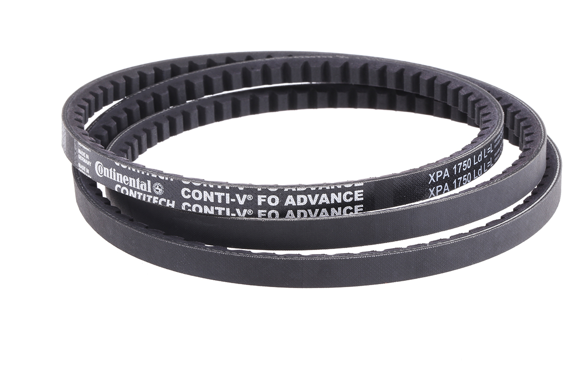 Contitech Drive Belt, belt section XPA, 1750mm Length