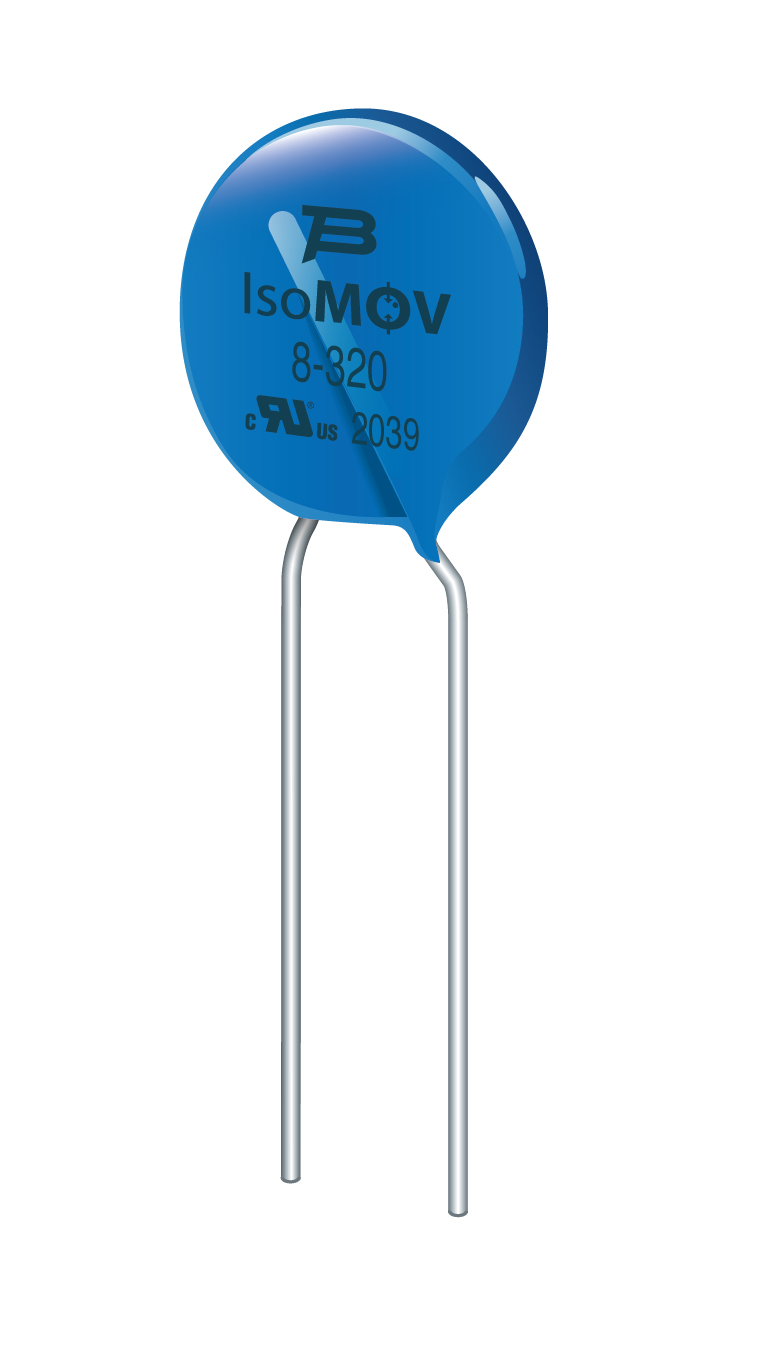 Bourns, IsoMOV Disc Varistor 75pF 100A, Clamping 1400V