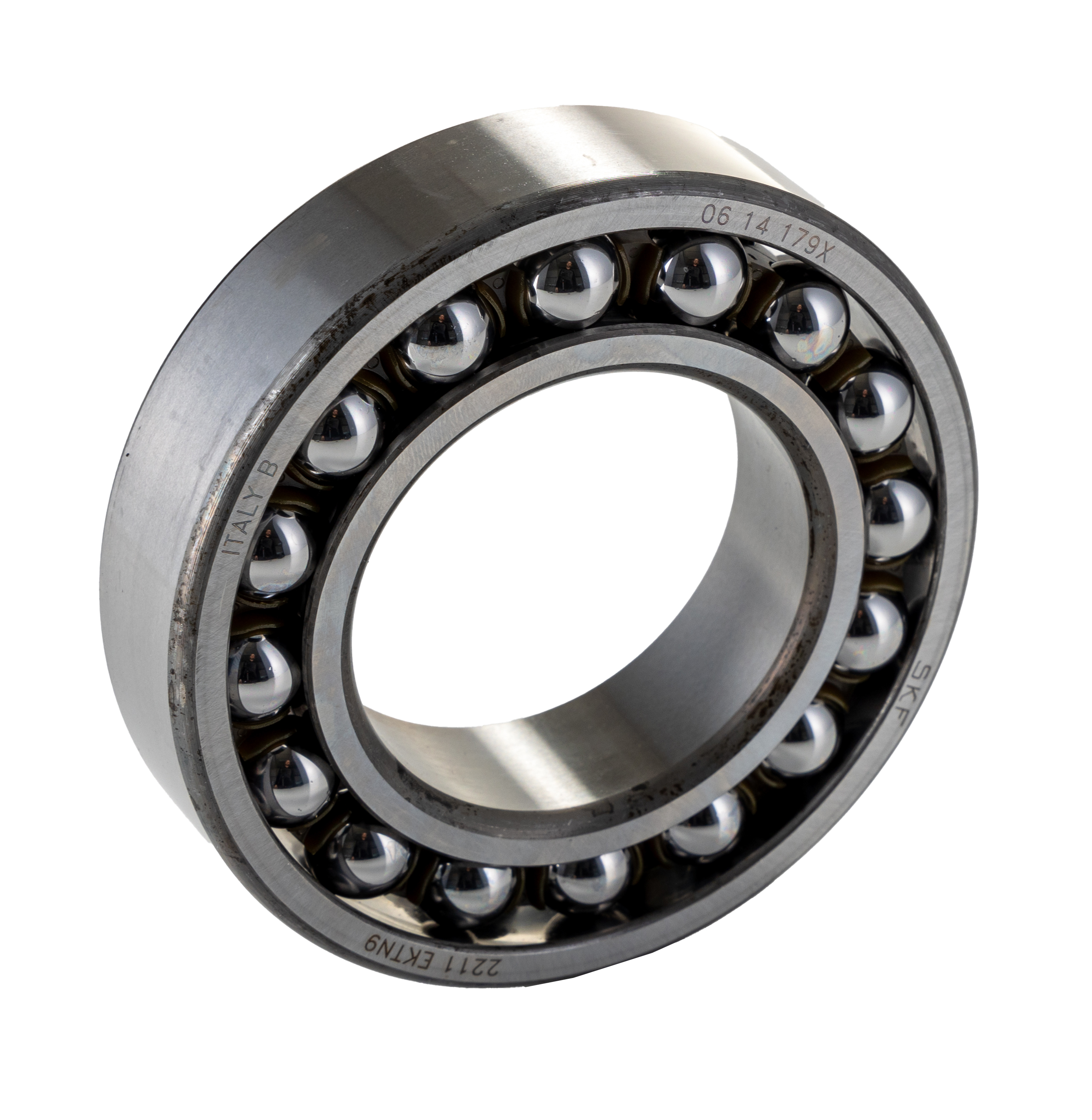 SKF 2211 EKTN9 55 mm ID 2 Row Ball Bearing -, 100 mm OD