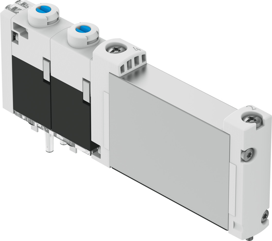 Festo 2x3/2 Closed, Monostable Solenoid Valve - Electrical VUVG Series 24V dc, 573414