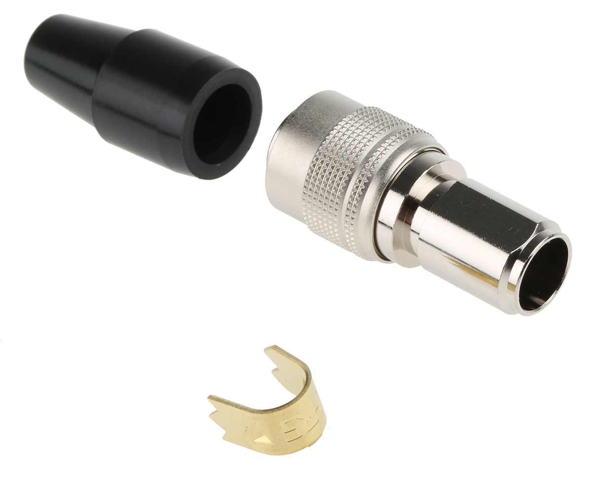 Hirose Circular Connector, 10 Contacts, Cable, Miniature Connector, Socket, Female, HR10 Series