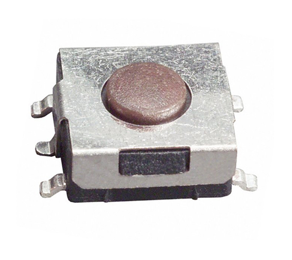 TE Connectivity Brown Round Tactile Switch, SPST 50 mA 0.27mm PCB