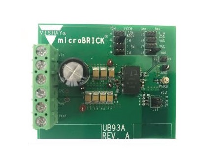 Vishay Reference Board Step Down Regulator for SiC931 for Synchronous Buck Regulator