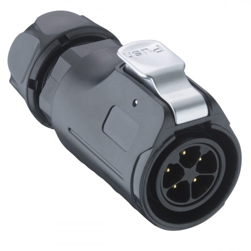 Lumberg Circular Connector, 4 Contacts, Cable, Plug, Male, IP67, 02 Series