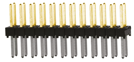 Samtec TSW Series Straight Through Hole Pin Header, 24 Contact(s), 2.54 mm Pitch, 2 Row, Unshrouded