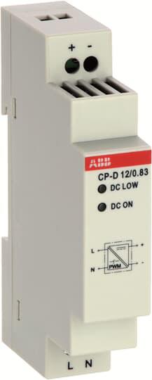 ABB CP-D Switched Mode DIN Rail Power Supply, 90 → 264 V ac / 120 → 375V dc ac, dc Input, 24V dc dc