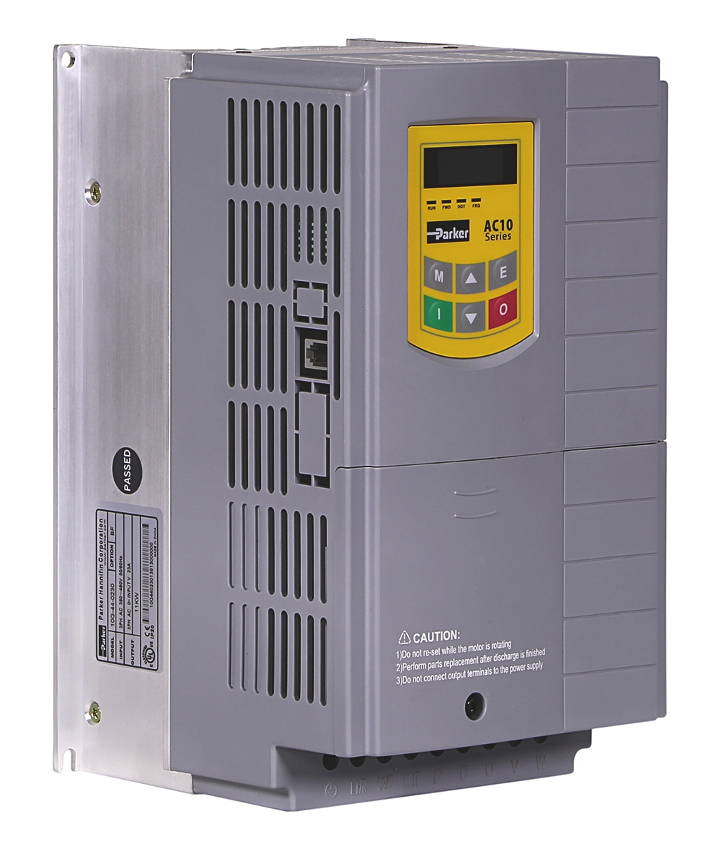 Parker Inverter Drive, 15 kW, 3 Phase, 400 V ac, 52 A, AC10 Series