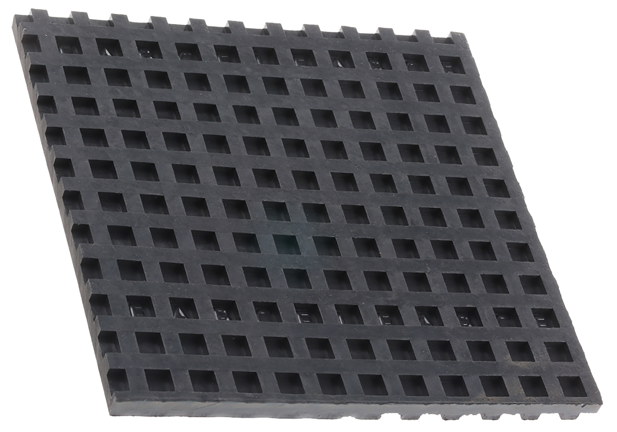 Fabreeka 150mm Anti-Vibration Pad 2311158 100psi 150 x 150 x 8mm 8mm