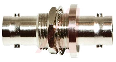 Mueller Electric Straight 50Ω RF Adapter BNC Socket to BNC Socket
