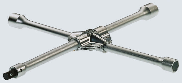 Facom Aluminium 4-way Cross Wrench, 17 - 19 - 21 mm Capacity