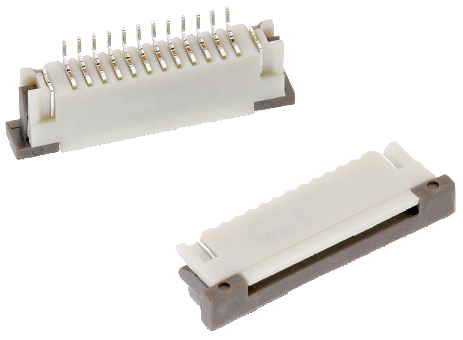 Wurth Elektronik, WR-FPC, 686 1mm Pitch 4 Way Horizontal Male FPC Connector, ZIF Top Contact