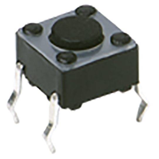 C & K IP40 Top Tactile Switch, SPST 50 mA 1.05mm Surface Mount
