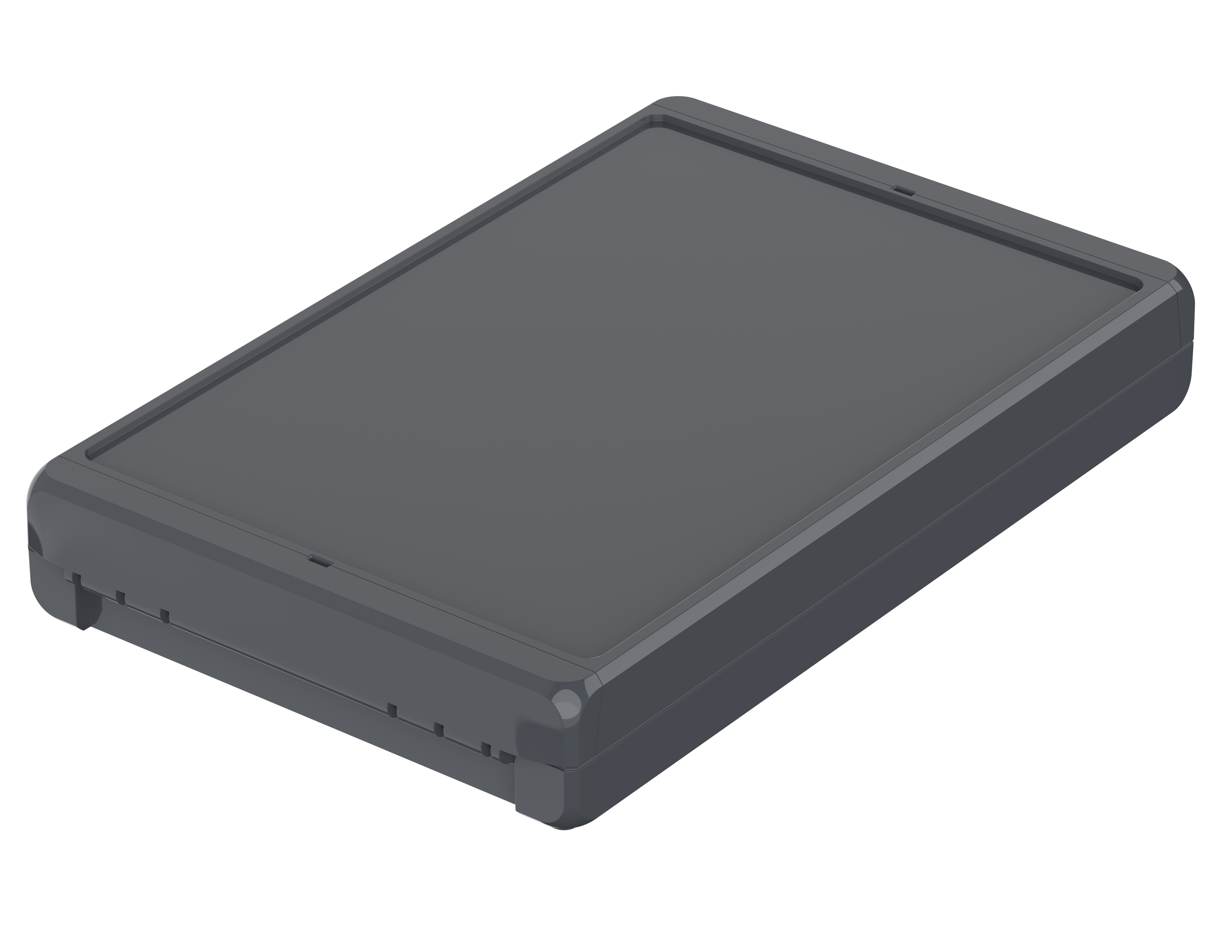 Bopla Bocube Series ABS General Purpose Enclosure, IP66, IP68, Flanged, 271 x 170 x 40mm