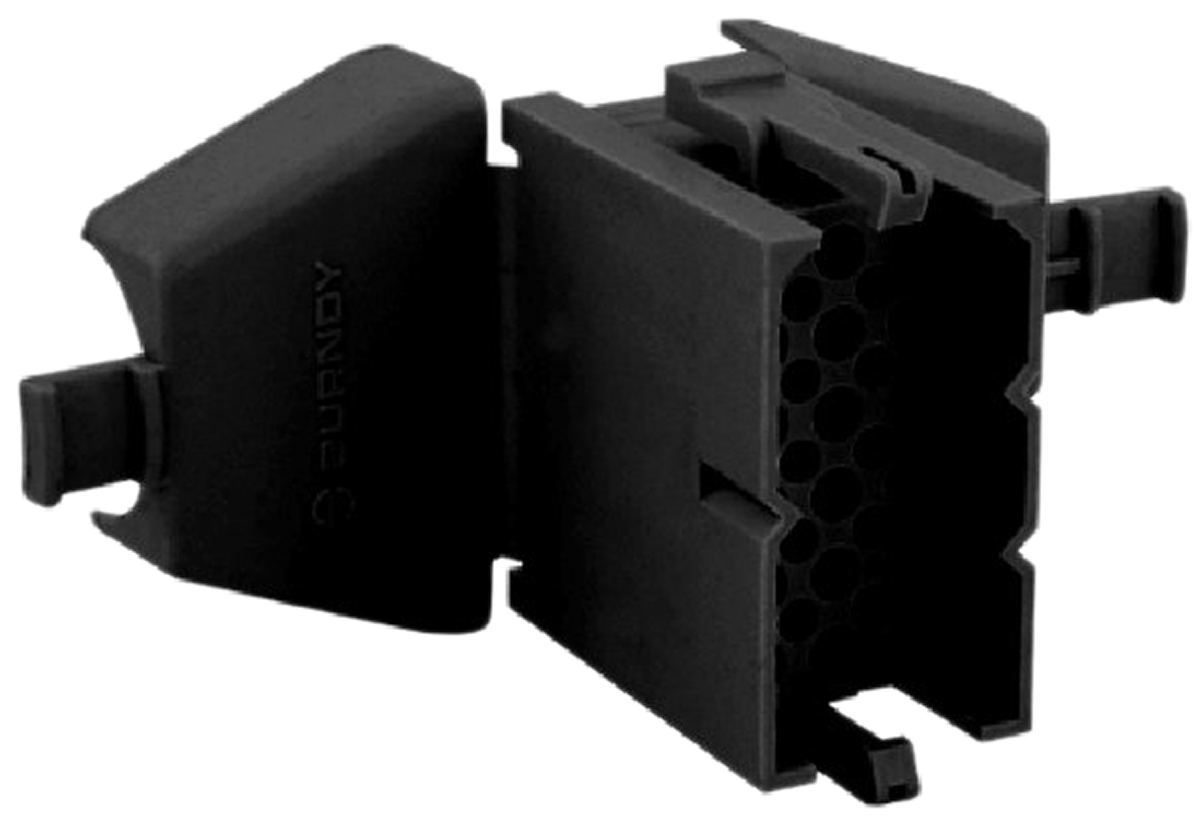 Souriau Sunbank by Eaton, SMS Male Connector Housing, 18 Way, 6 Row