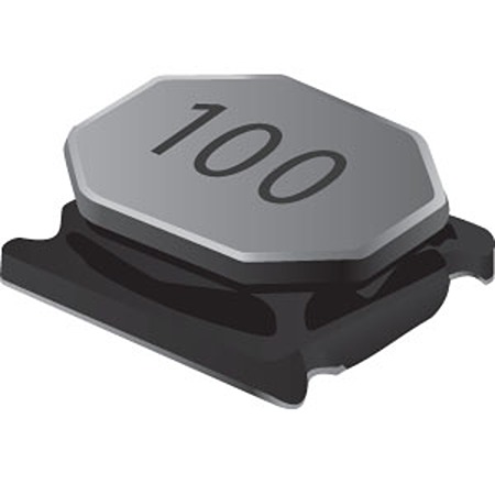 Bourns, SRN5020TA, 5020 Yes Power Inductor with a Ferrite Core, 10 μH Semi Shielded ±20 % 1.6 A Idc Q:15