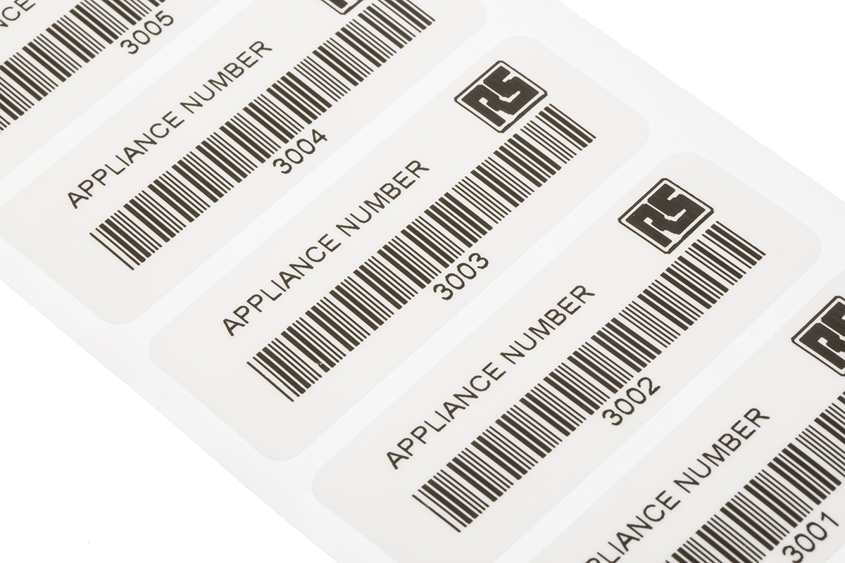 RS PRO PAT Testing Label, For Use With Portable Appliance Testers