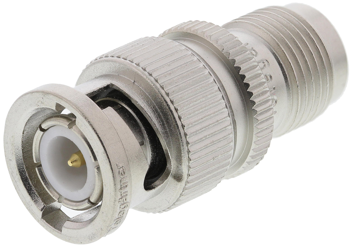Telegartner Straight RF Adapter BNC Plug to TNC Socket
