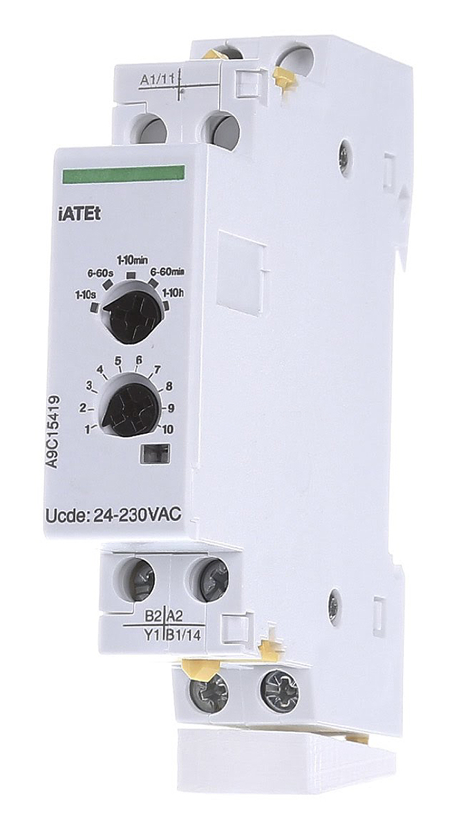 Schneider Electric Auxiliary Contact, DIN Rail Mount, Acti 9 iATET