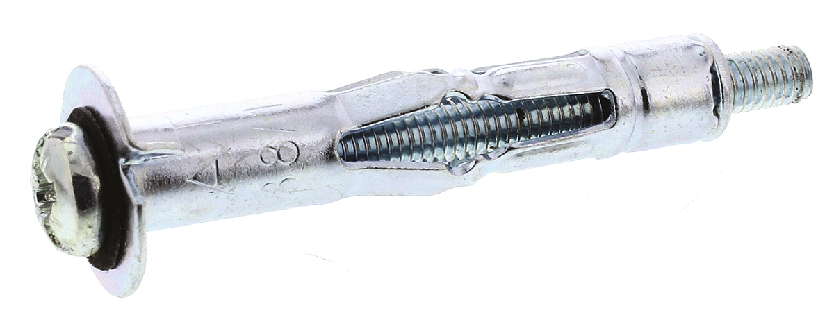 RawlPlug Steel Expanding Bolt Cavity Fixing, 8mm fixing hole diameter