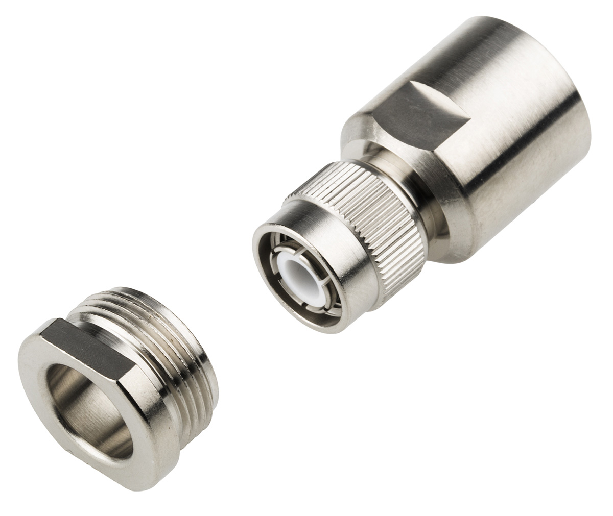 Radiall, Plug Cable Mount TNC Connector, 50Ω, Clamp Termination, Straight Body