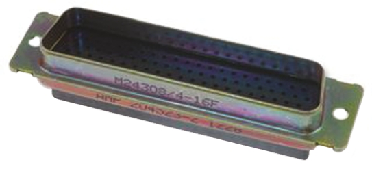 TE Connectivity Amplimite 90 104 Way Cable Mount D-sub Connector Plug