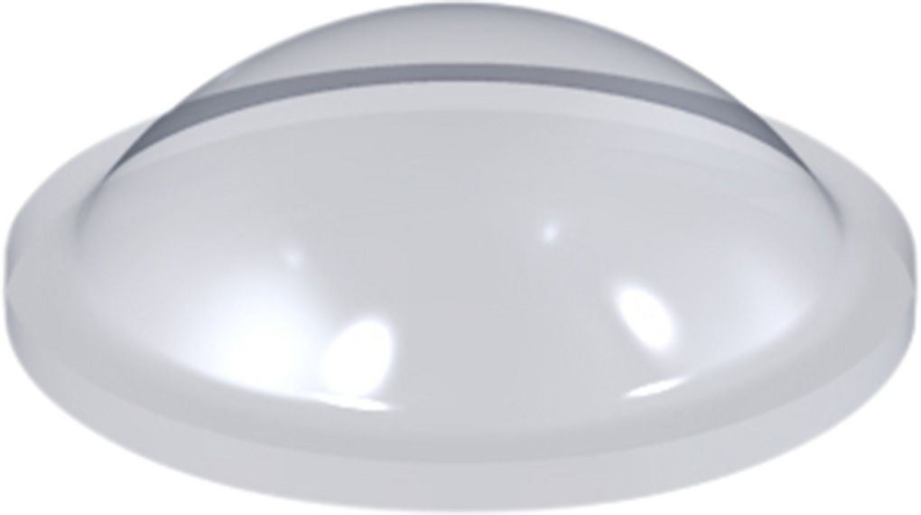 RND Hemispherical PUR Non Slip Pad, 6.4mm diameter 6.4mm width x 6.4mm length