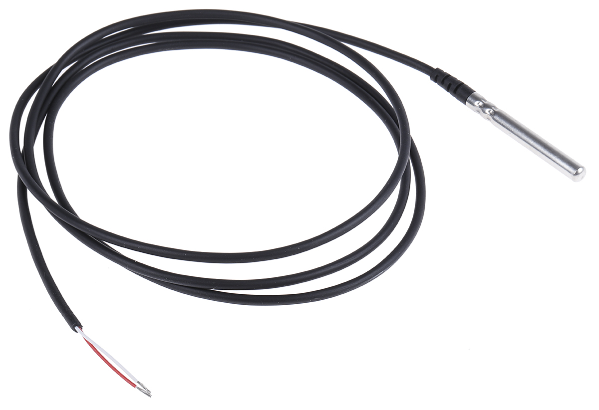 Carel NTC Thermistor, -50℃ Min, +105℃ Max, 6mm Probe