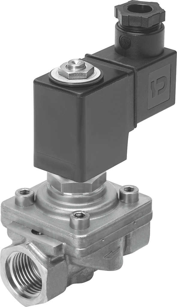 Festo 2/2 Solenoid Valve - Solenoid/Pilot G 1/2 VZWF Series, 1492136