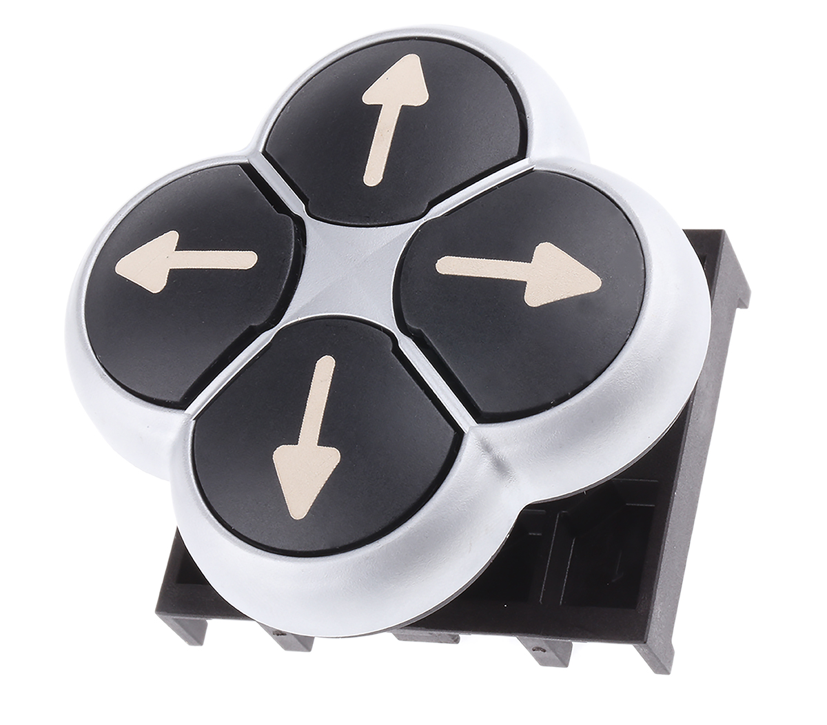 Eaton RMQ Titan M22 Series Black Momentary Push Button Head, 22mm Cutout, IP66